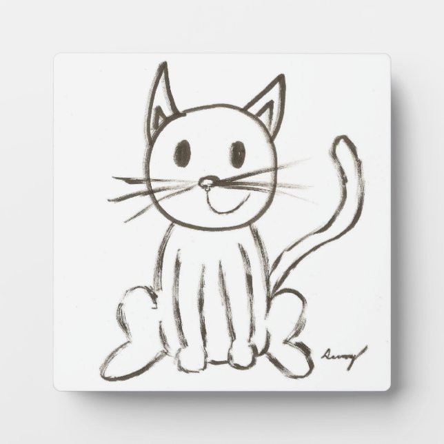 Photo Plaque Kitty Peint (Devant)