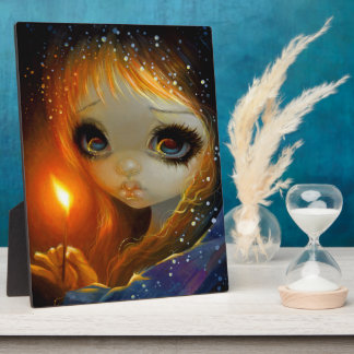Photo Plaque "La Petite Fille De Match"