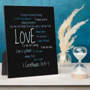 Photo Plaque - L'Amour Est Un Mélange De Genre