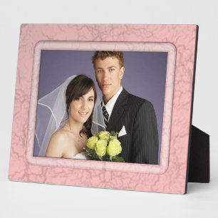 Photo Plaque Mariage rose Grunge