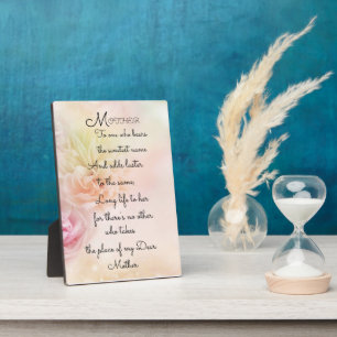 Photo Plaque "MÈRE"