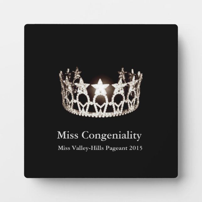 Photo Plaque Miss USA Silver Crown Awards (Devant)