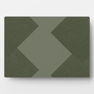 Photo Plaque moderne Moss Green Tabletop avec Easel