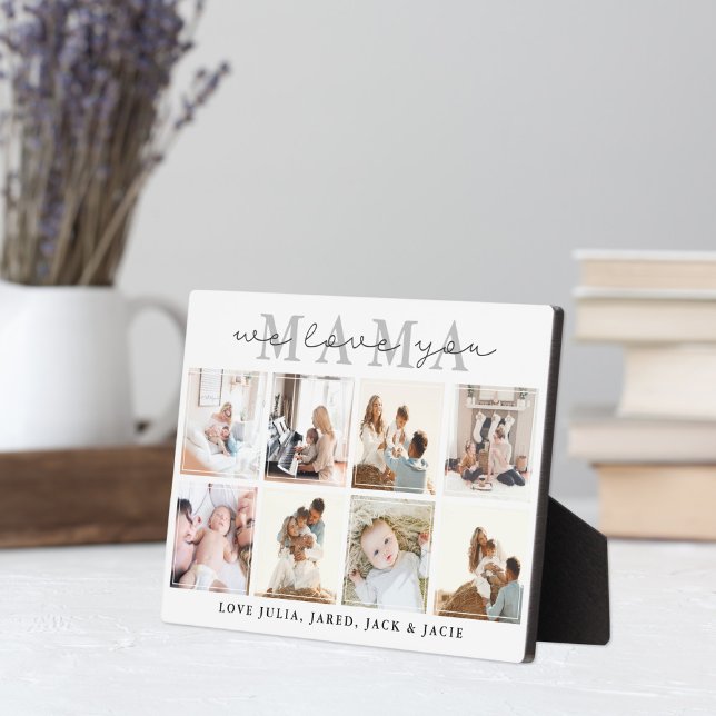 Photo Plaque 'Nous vous aimons, Maman' (Créateur téléchargé)