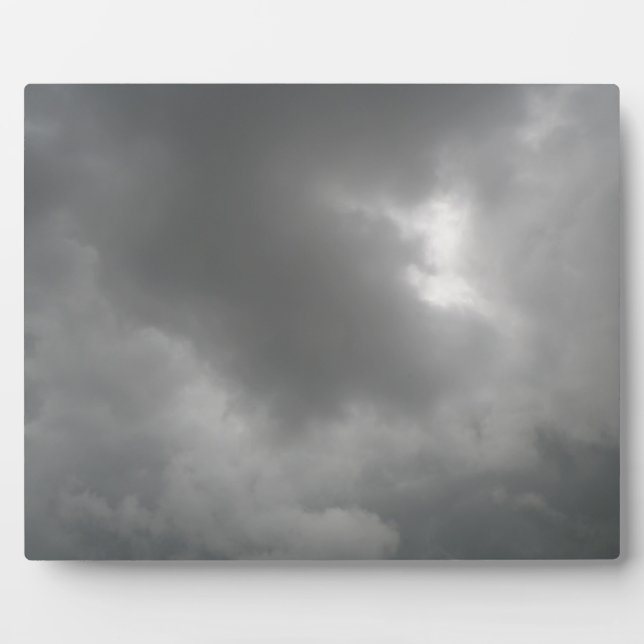Photo Plaque nuages tempête (Devant)