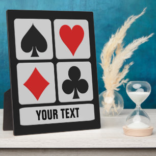 Photo Plaque personnalisée du lecteur de carte