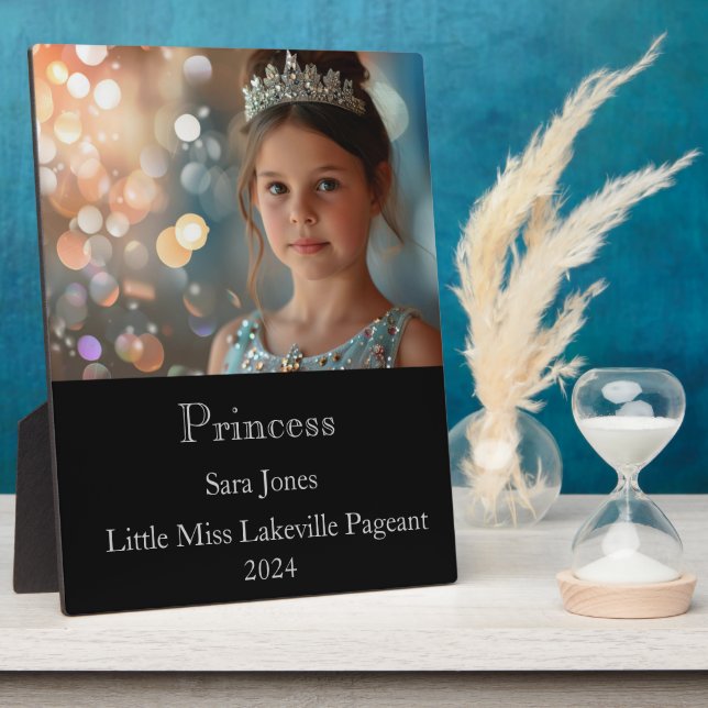 Photo Plaque Princess Pageant (Côté)