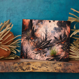 Photo Plaque tabletop d'art Abstrait
