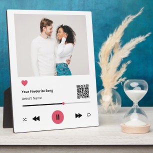 Photo Plaque tablette de la chanson préférée personnalis