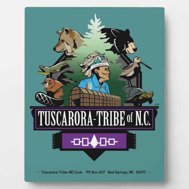 Photo Plaque tribale de ~Tuscarora Tribe du NC ~ ~ (Devant)