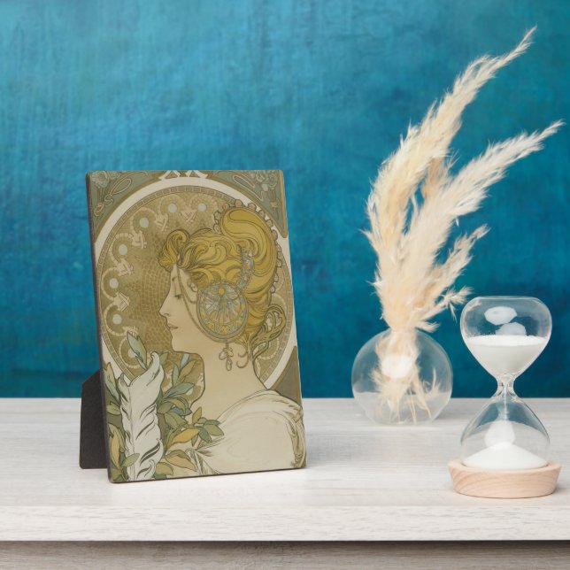 Photo Plaque vintage Brigid Celtic Fire Goddess Altar (Côté)