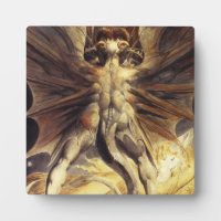 Plaque William Blake Red Dragon