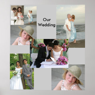 photo poster du mariage DE 14.95