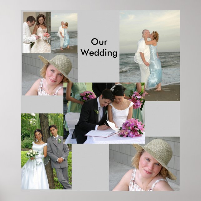 photo poster du mariage DE 14.95 (Devant)