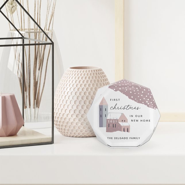 Photo Premier Noël dans notre nouveau bloc acrylique (Créateur téléchargé)