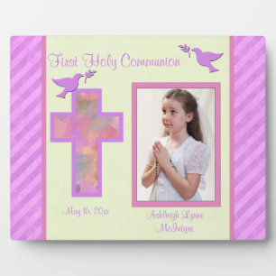 Photo Première Plaque de la Commune de la Fille rose ray