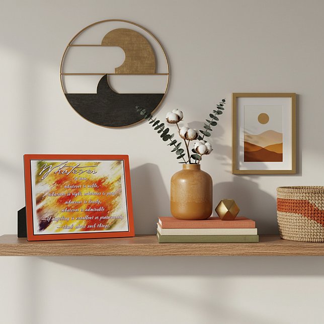 Photo Quoi que ce soit de vrai Plaque (Créateur téléchargé)