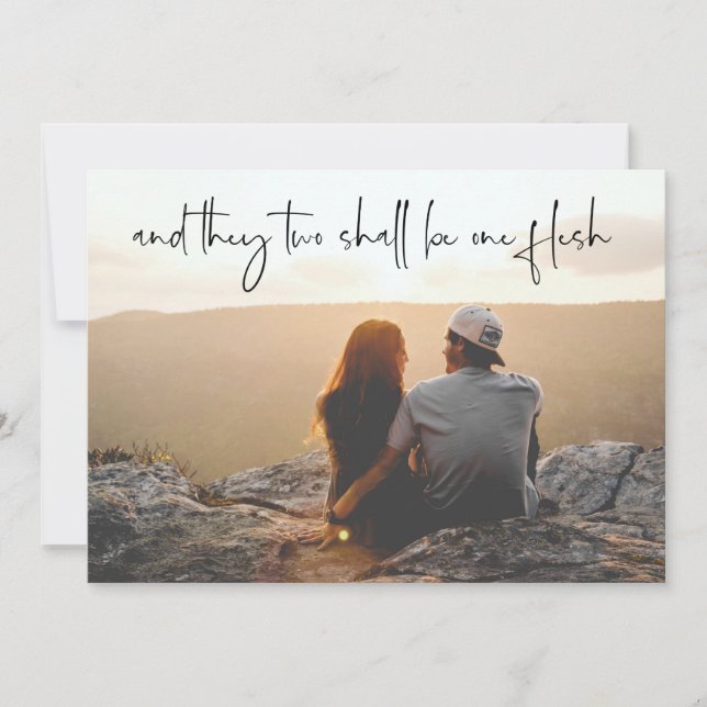 Photo religieuse Enregistrer la carte de date KJV  (Devant)