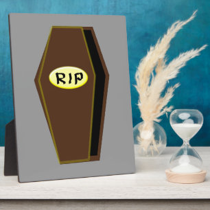 Photo RIP Halloween café dans la plaque de Doom