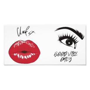 Photo satin « Clock It » lèvres sassy et bonnes vi