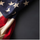 Photo Sculpture American Flag on a Chalkboard<br><div class="desc">Vintage American flag on a chalkboard</div>