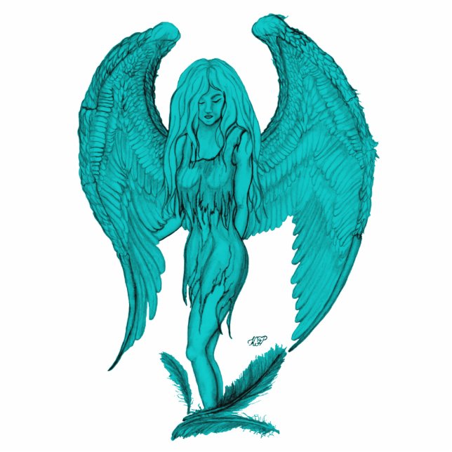 Photo Sculpture Angel (Devant)