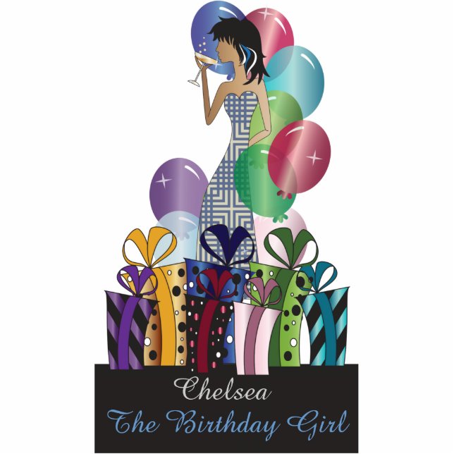 Photo Sculpture Anniversaire ou Bachelorette Party Diva Princess G (Devant)