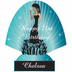 Photo Sculpture Anniversaire ou princesse Girl de diva de