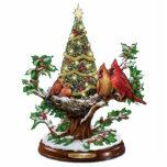 Photo Sculpture Arbol de navidad con pajaritos<br><div class="desc">Elegante foto escultura con motivos navideños</div>