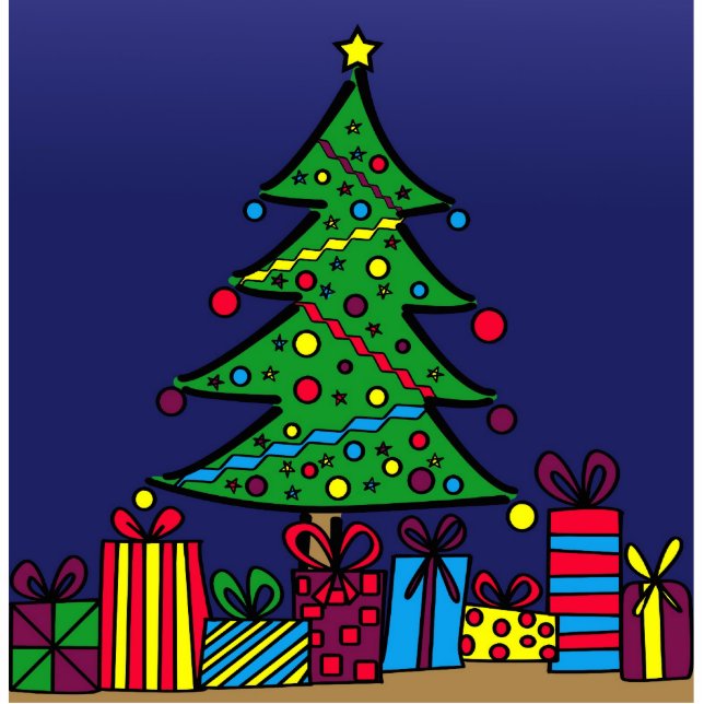 Photo Sculpture Arbre de Noël (Devant)