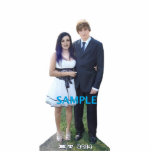 Photo Sculpture Bal d'étudiants, danse, SCULPTURE en photo !<br><div class="desc">Ajoutez votre propre photo et Zazzle fera le repos ! Grand souvenir !  Meilleur à commencer par une image 5x7.</div>