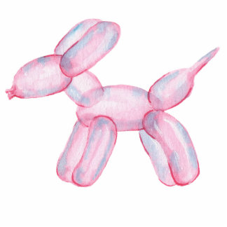 Photo Sculpture balloon dog decor acrylic cut out sculpture