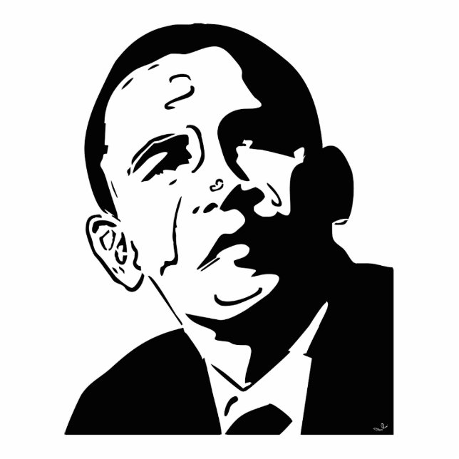 Photo Sculpture Barack Obama (Devant)