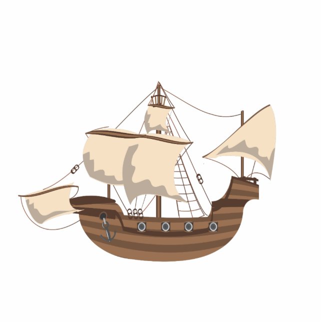 Photo Sculpture Bateau pirate (Devant)