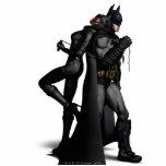 Photo Sculpture Batman Arkham City | Batman et Catwoman<br><div class="desc">Batman : Arkham City</div>
