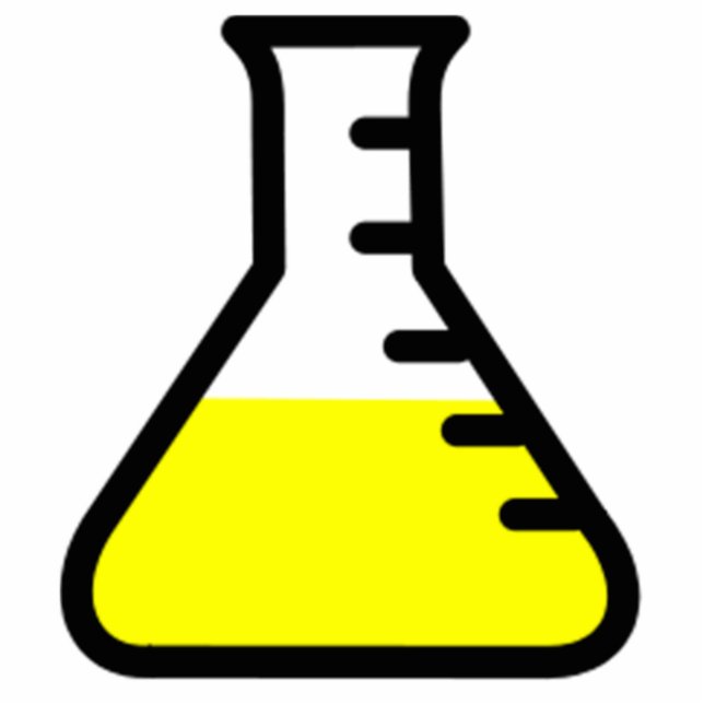 Photo Sculpture Becher de la Science de chimie (Devant)