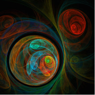 Photo Sculpture Bleu de renaissance Art Abstrait