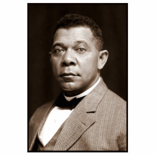 Photo Sculpture Booker Washington : African American Educator