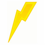 Photo Sculpture Boulon de foudre jaune<br><div class="desc">Boulon de foudre jaune</div>