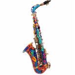 Photo Sculpture Cadeau acrylique de sculpture en impression de<br><div class="desc">Cadeau acrylique de sculpture en impression de photo de saxophone par Juleez</div>
