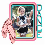 Photo Sculpture Cadre photo de danse<br><div class="desc">Cadre photo Dance coloré,  personnalisable avec votre photo préférée,  en faire un ornement,  un porte - clé,  ou un cadre autonome. Fait un merveilleux cadeau personnalisé pour les anniversaires et les vacances.</div>