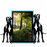 Photo Sculpture Cadre photo Great Dane<br><div class="desc">Affichez vos moments chéris dans le style avec notre magnifique cadre photo Great Dane! Montrez vos proches sur votre manteau, bureau ou salon avec ces sculptures en acrylique. Conçues pour donner vie à vos souvenirs, ces pièces sont dotées d'un socle noir élégant et constituent un excellent point de départ pour...</div>