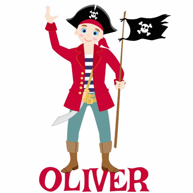 Photo Sculpture Capitaine de la fête d'anniversaire du navire pira (Devant)