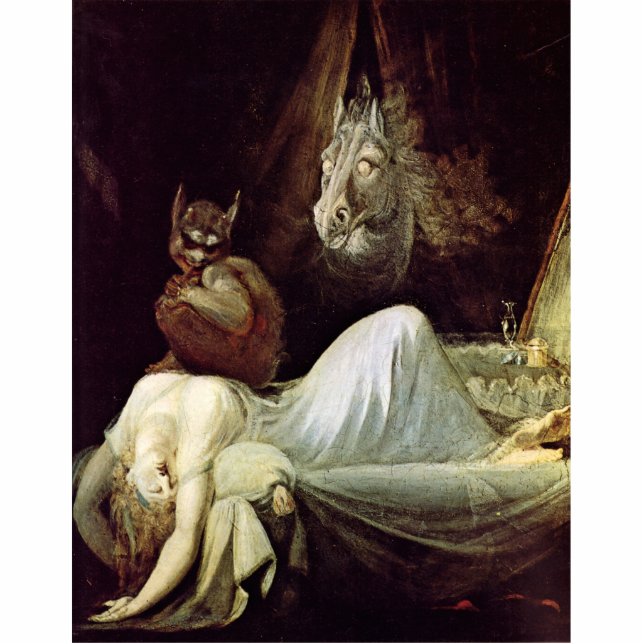 Photo Sculpture Cauchemar par Füssli Johann Heinrich (la meilleure (Devant)