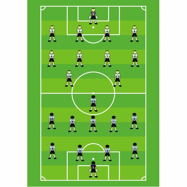 Photo Sculpture Champ de football (Devant)