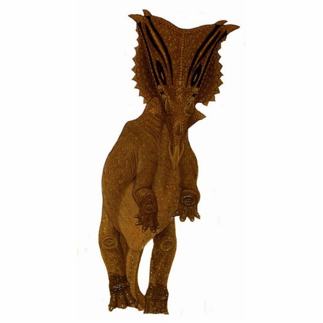 Photo Sculpture Chasmosaurus Gregory Paul de sculpture en photo de (Devant)
