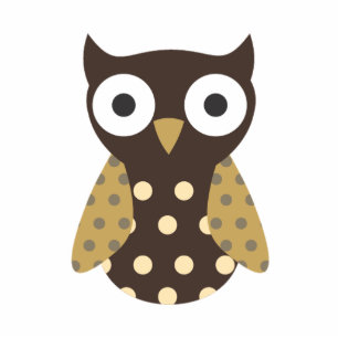 Photo Sculpture Chouette tachetée Brown