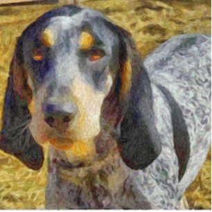 Photo Sculpture Coonhound de Bluetick