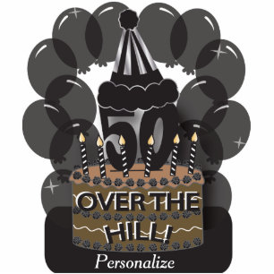 Photo Sculpture Coupe-circuit heureux d'anniversaire de Topper de