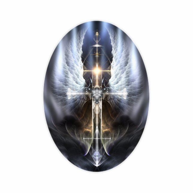 Photo Sculpture Croix de l'aile céleste Sculpture photo (Devant)